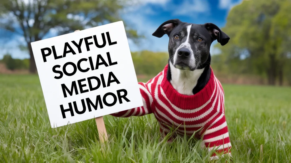 Playful Social Media Humor