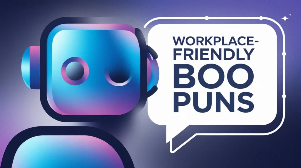 Workplace-Friendly Boo Puns