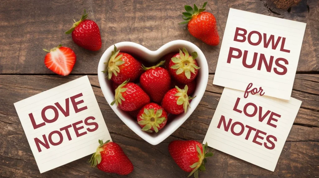 Bowl Puns for Love Notes