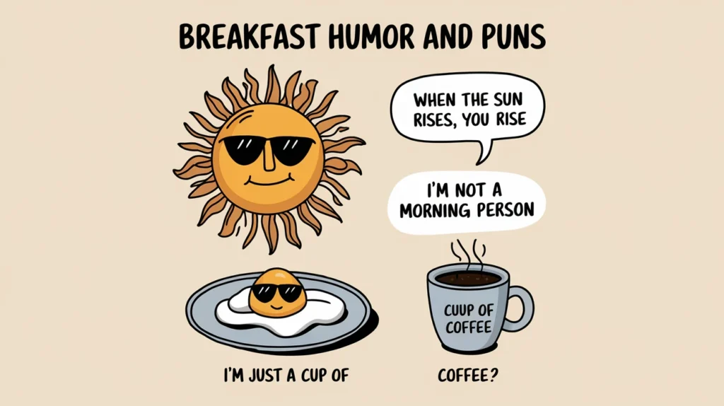 Breakfast Humor and Puns