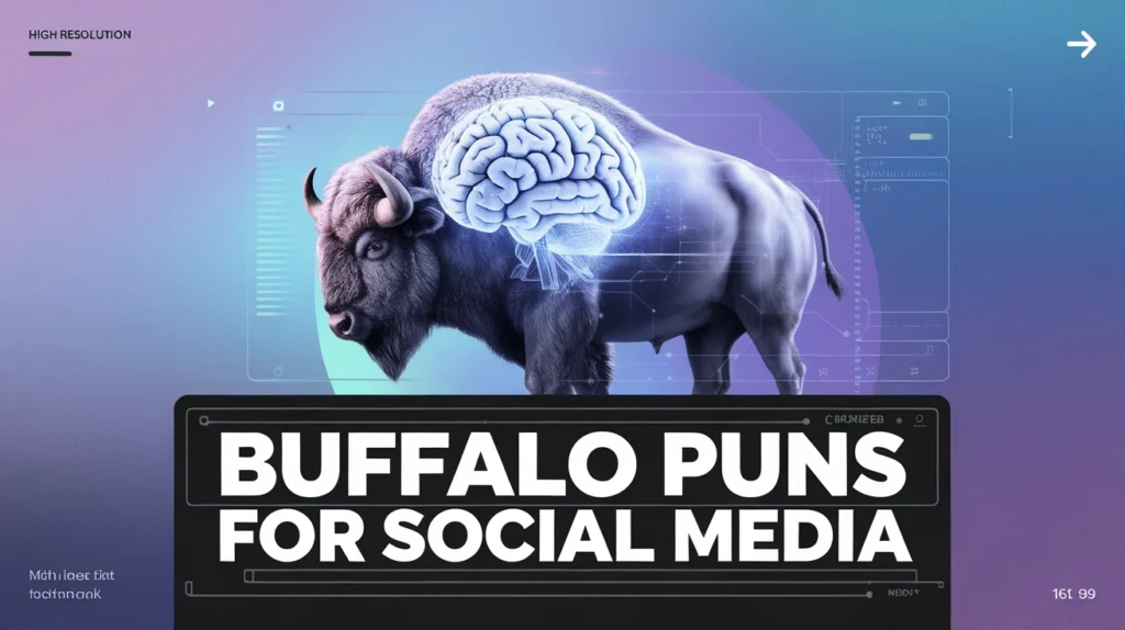 Buffalo Puns for Social Media
