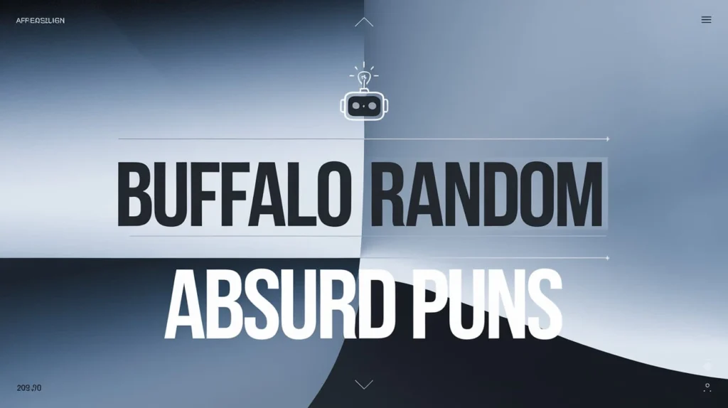 Buffalo Random Absurd Puns
