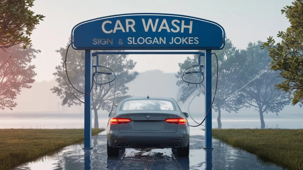 Car Wash Sign & Slogan Jokes