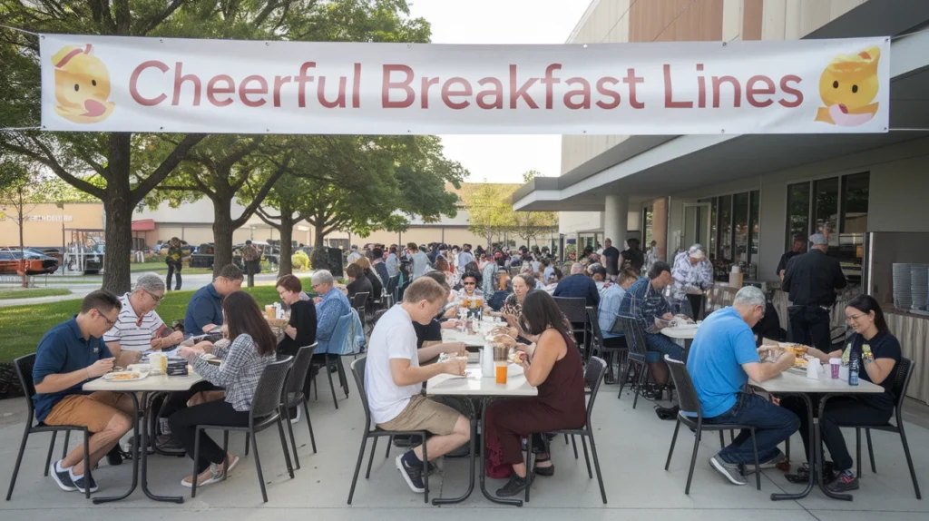 Cheerful Breakfast Lines