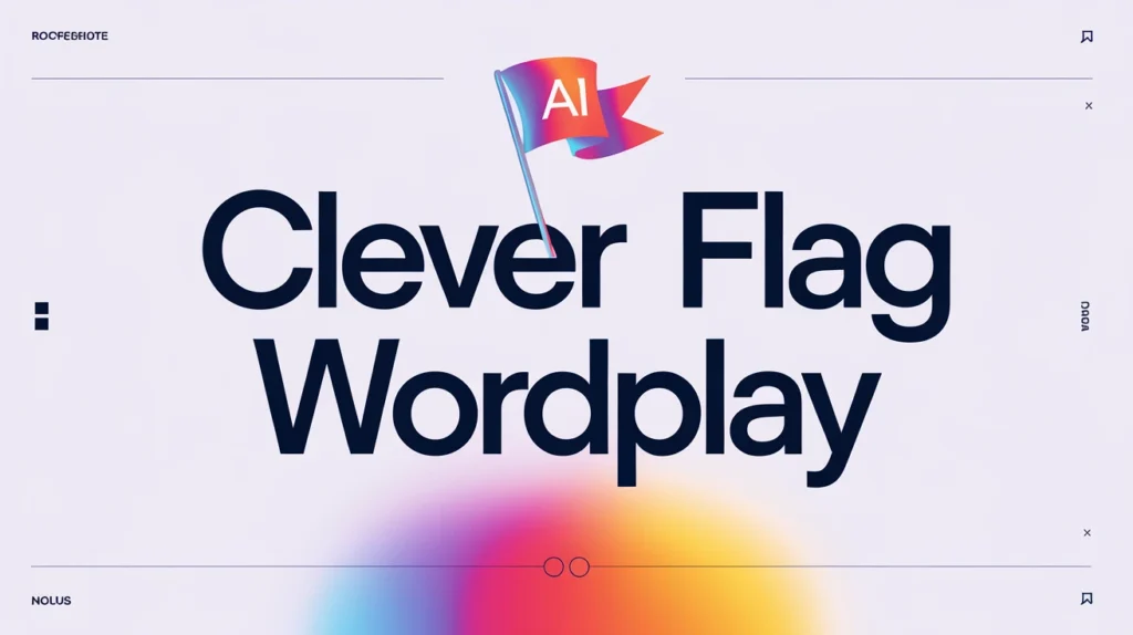 Clever Flag Wordplay