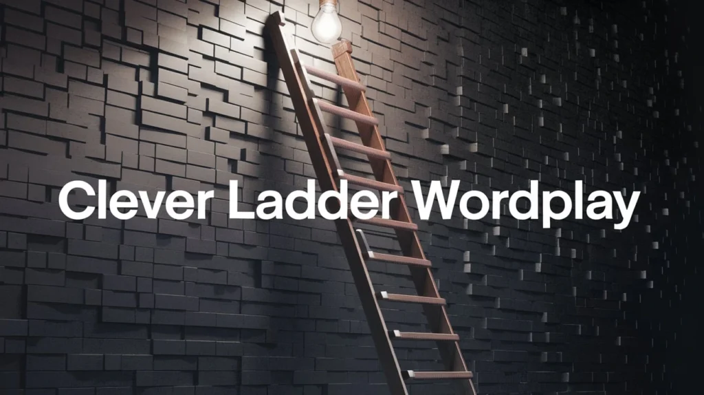 Clever Ladder Wordplay