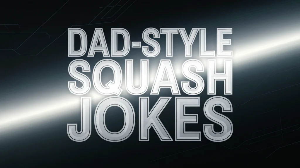 Dad-Style Squash Jokes
