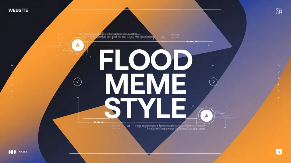 Flood Meme Style