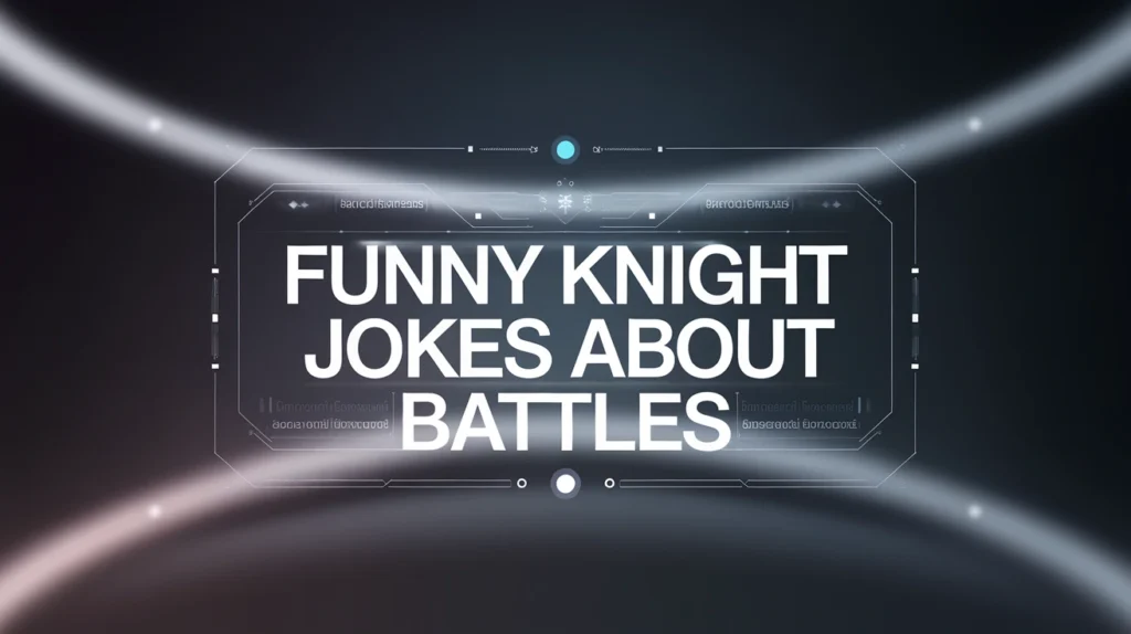 Funny Knight Jokes About Battles