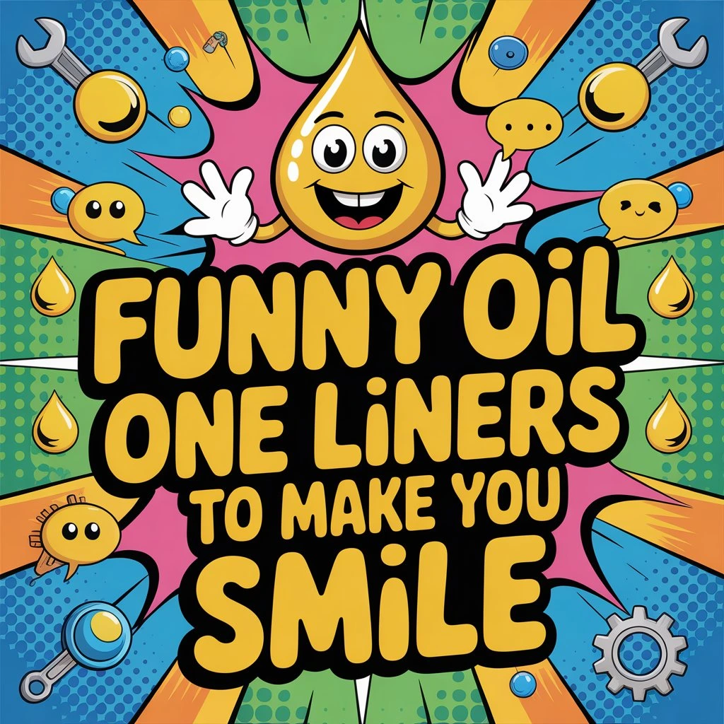 Funny Oil One Liners to Make You Smile