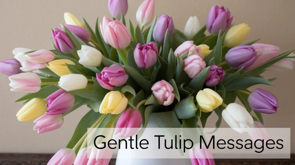 Gentle Tulip Messages
