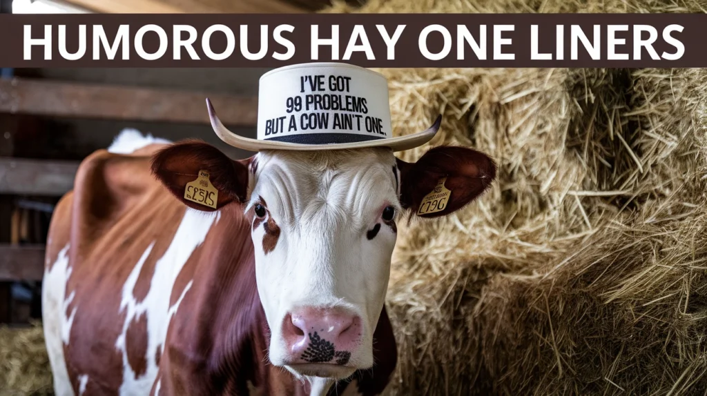 Humorous Hay One Liners