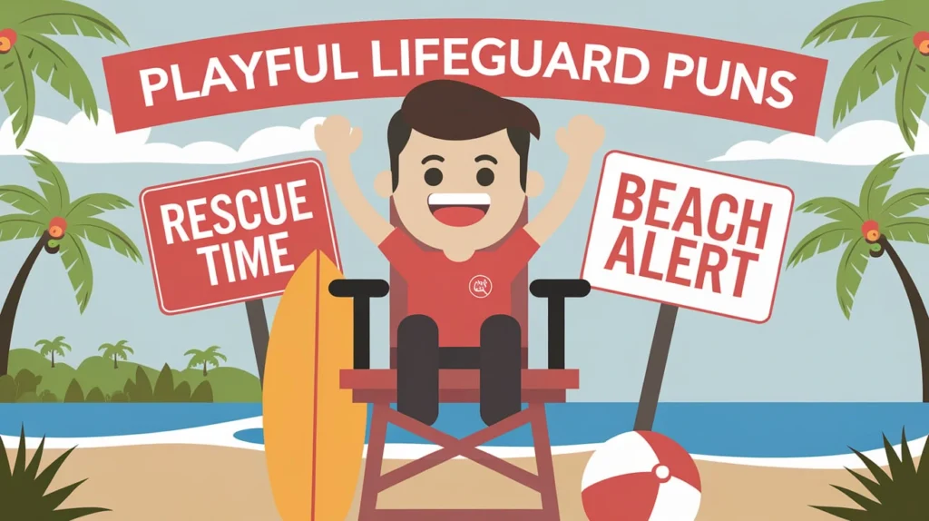 Playful Lifeguard Puns