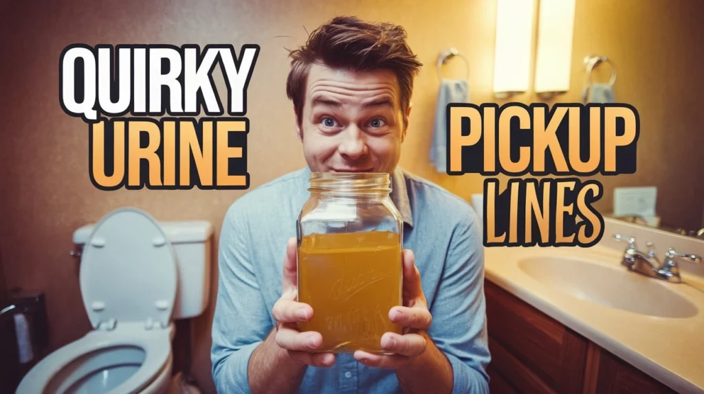 Quirky Urine Pickup Lines