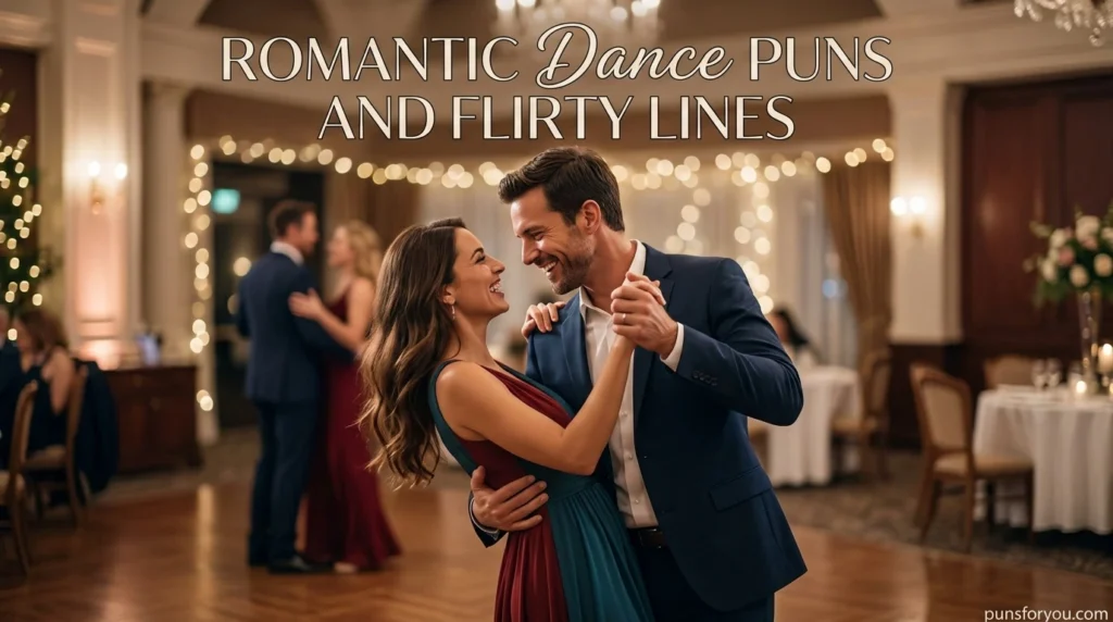 Romantic Dance Puns and Flirty Lines