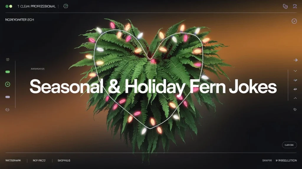 Seasonal & Holiday Fern Jokes