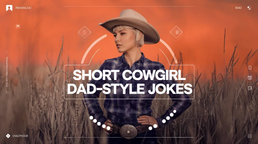 Short Cowgirl Dad-Style Jokes