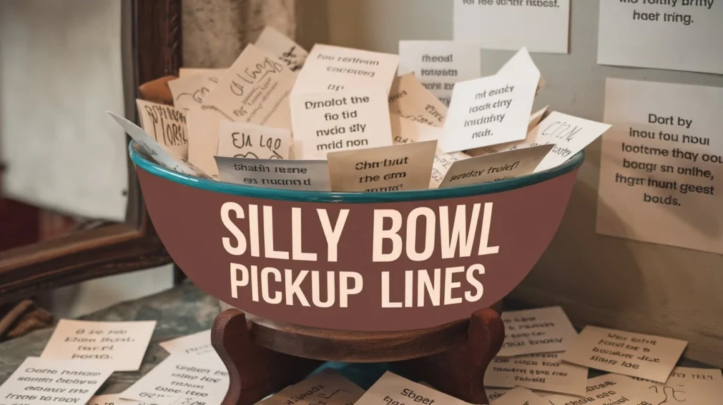 Silly Bowl Pickup Lines