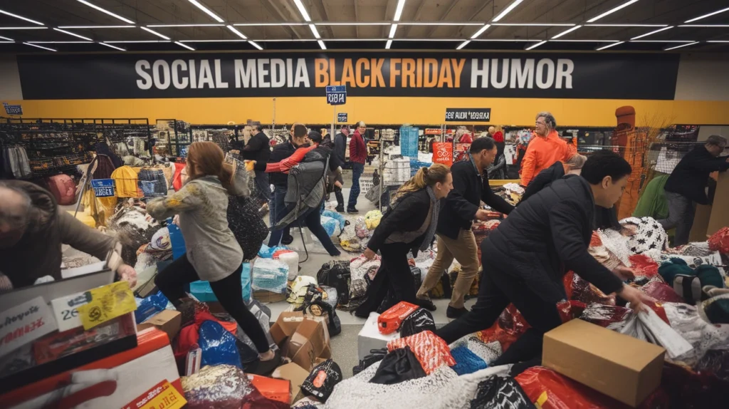 Social Media Black Friday Humor