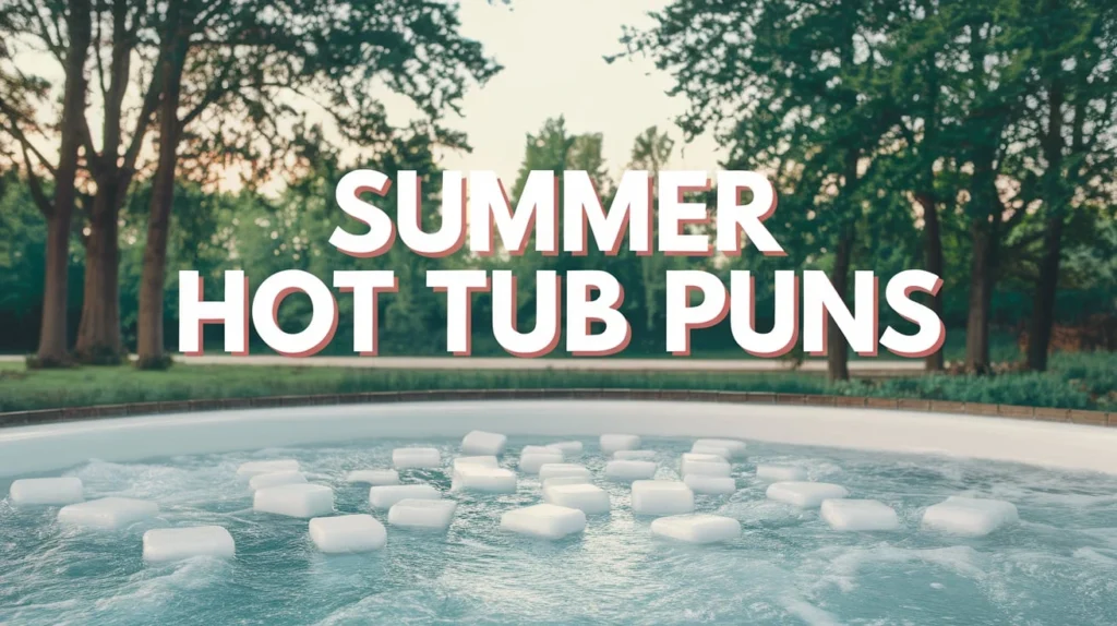 Summer Hot Tub Puns