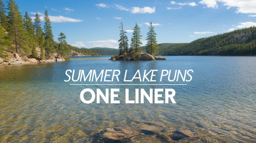 Summer Lake Puns One Liner