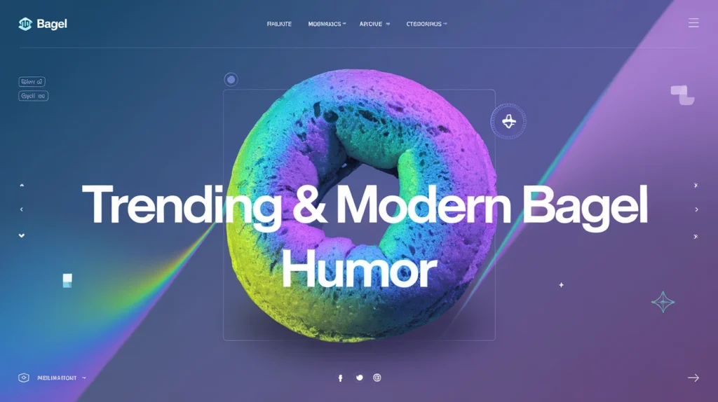Trending & Modern Bagel Humor