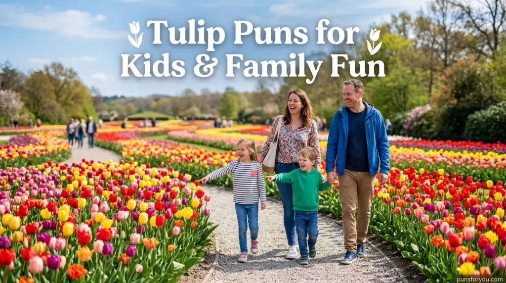 Tulip Puns for Kids & Family Fun