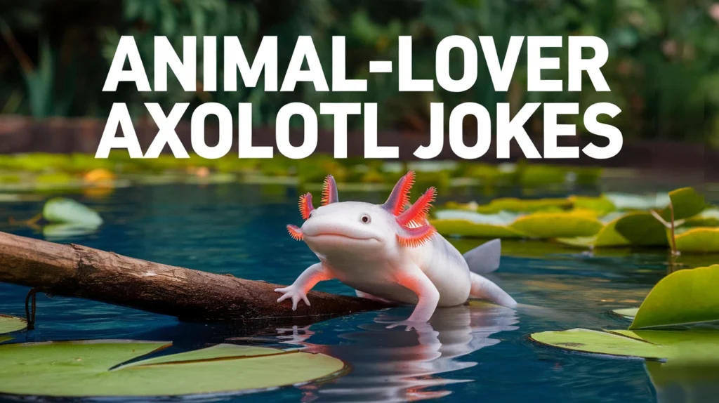 Animal-Lover Axolotl Jokes