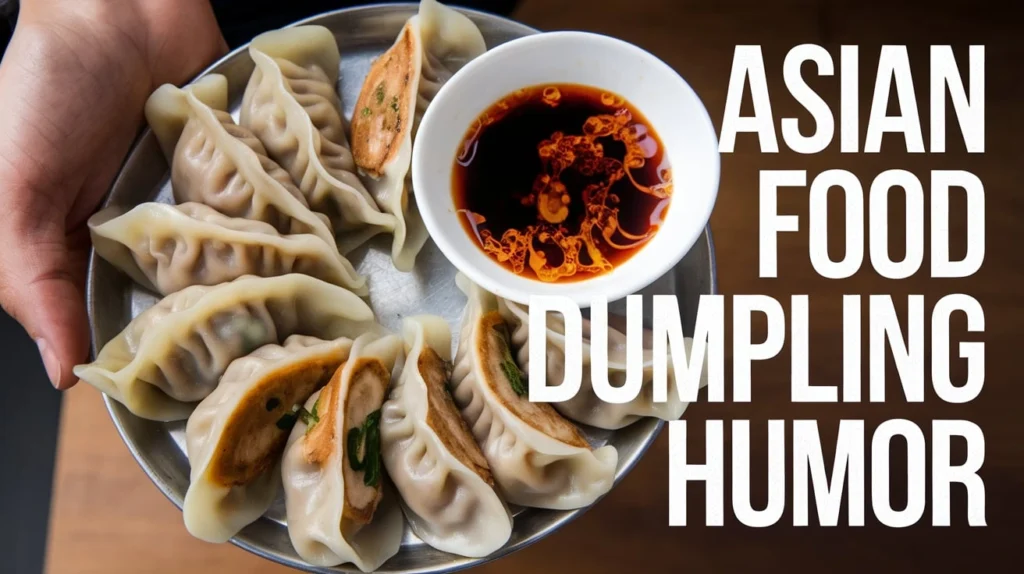 Asian Food Dumpling Humor
