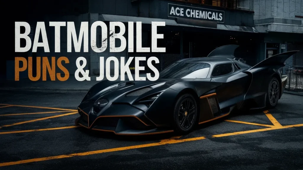 Batmobile Puns & Jokes