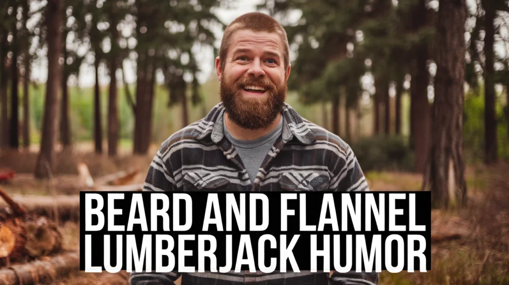 Beard and Flannel Lumberjack Humor