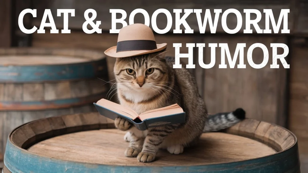 Cat & Bookworm Humor