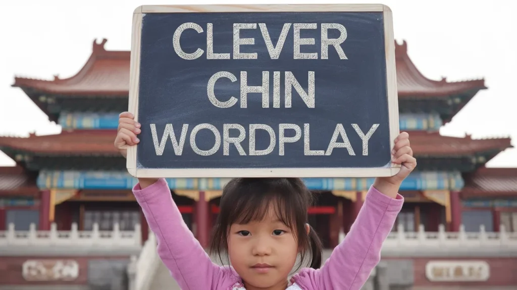 Clever Chin Wordplay