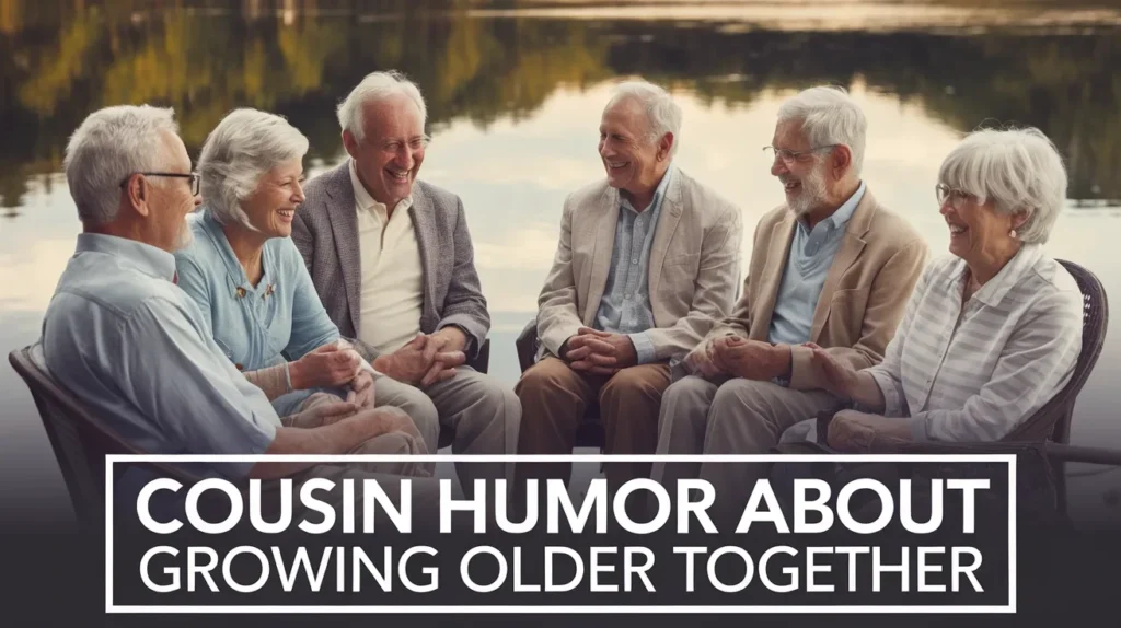 Cousin Humor About Growing Older Together