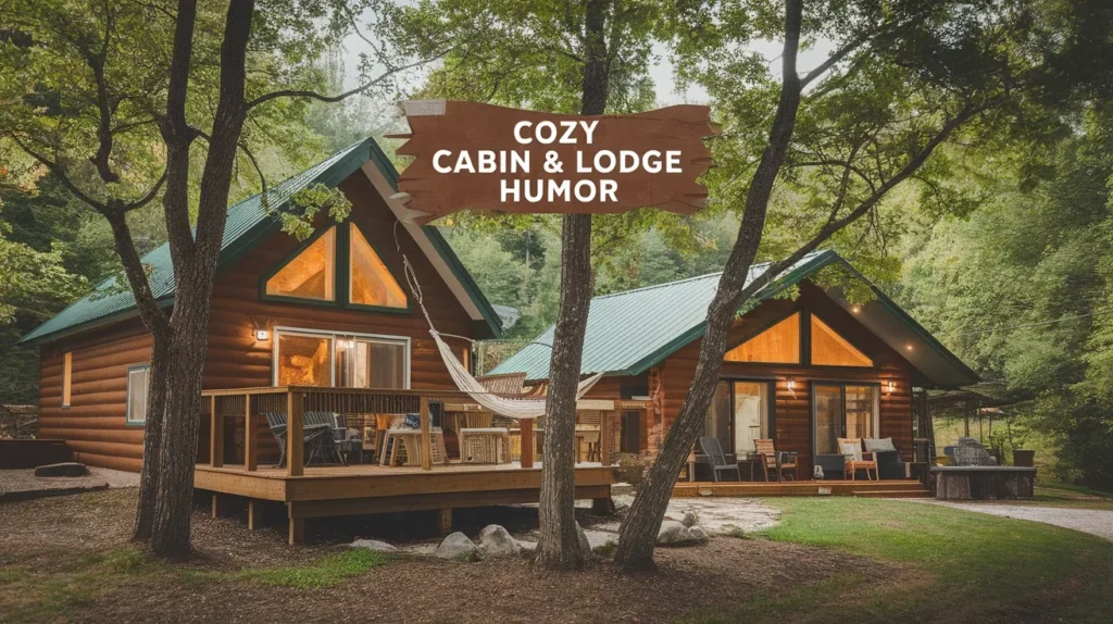 Cozy Cabin & Lodge Humor