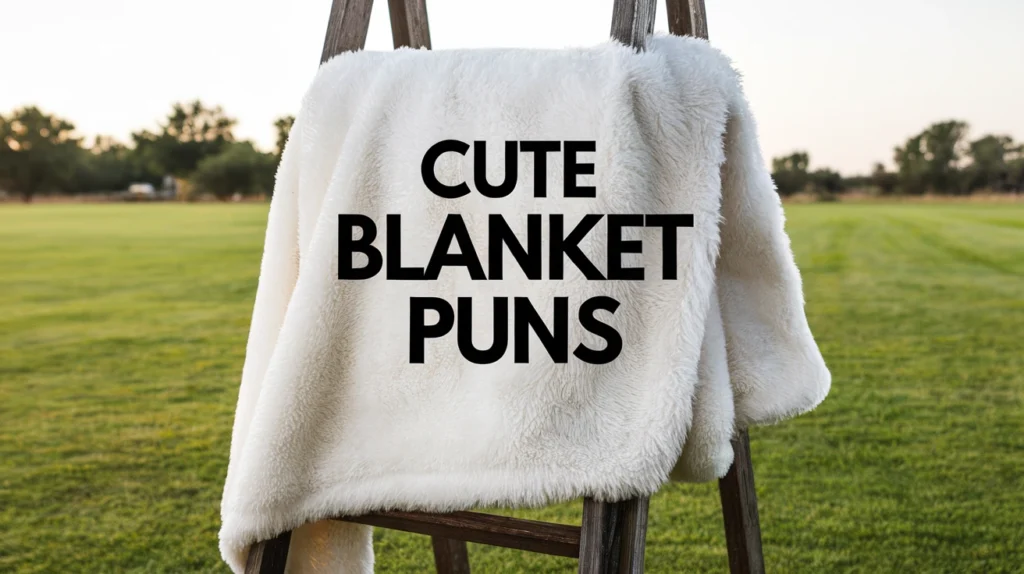 Cute Blanket Puns