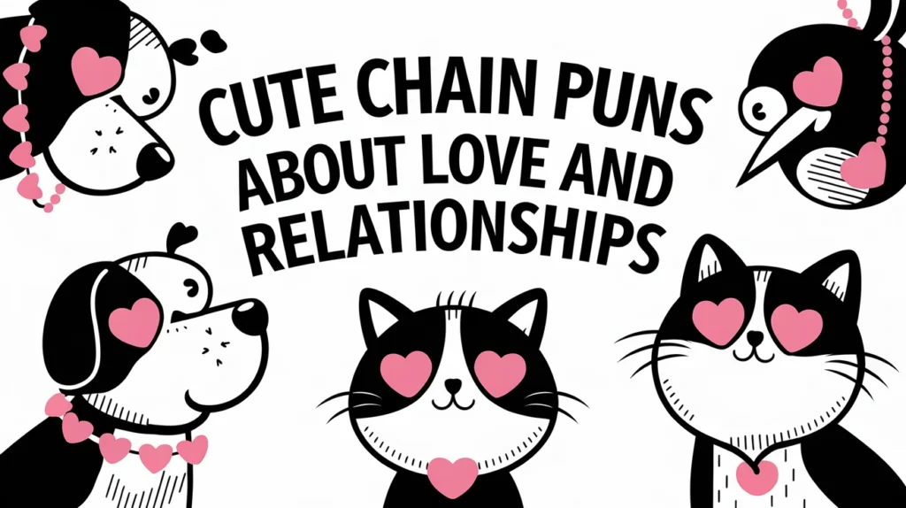 Cute Chain Puns About Love and Relationships