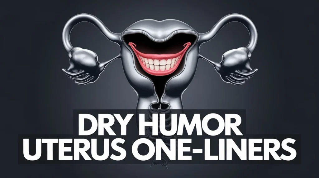 Dry Humor Uterus One-Liners