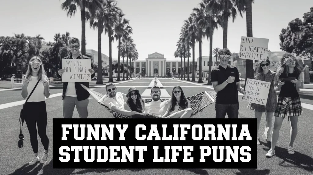Funny California Student Life Puns