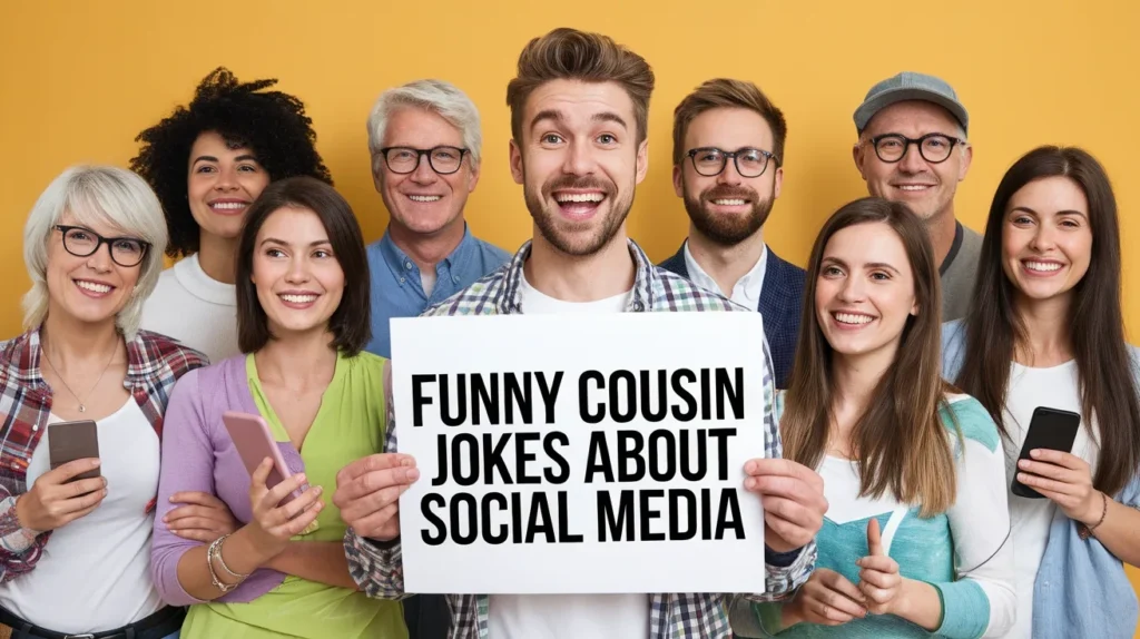 Funny Cousin Jokes About Social Media