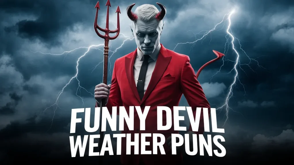 Funny Devil Weather Puns