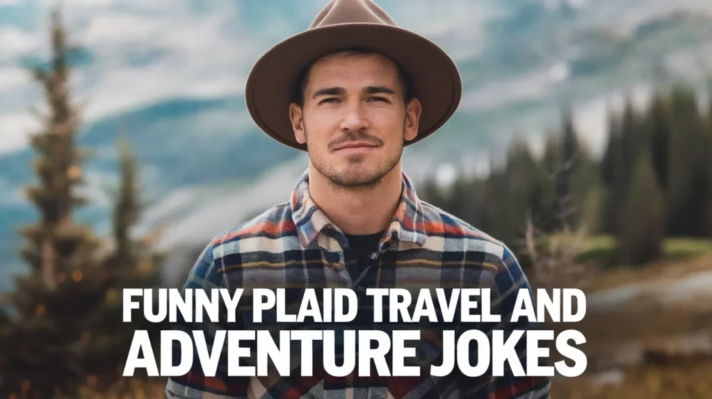 Funny Plaid Travel and Adventure Jokes