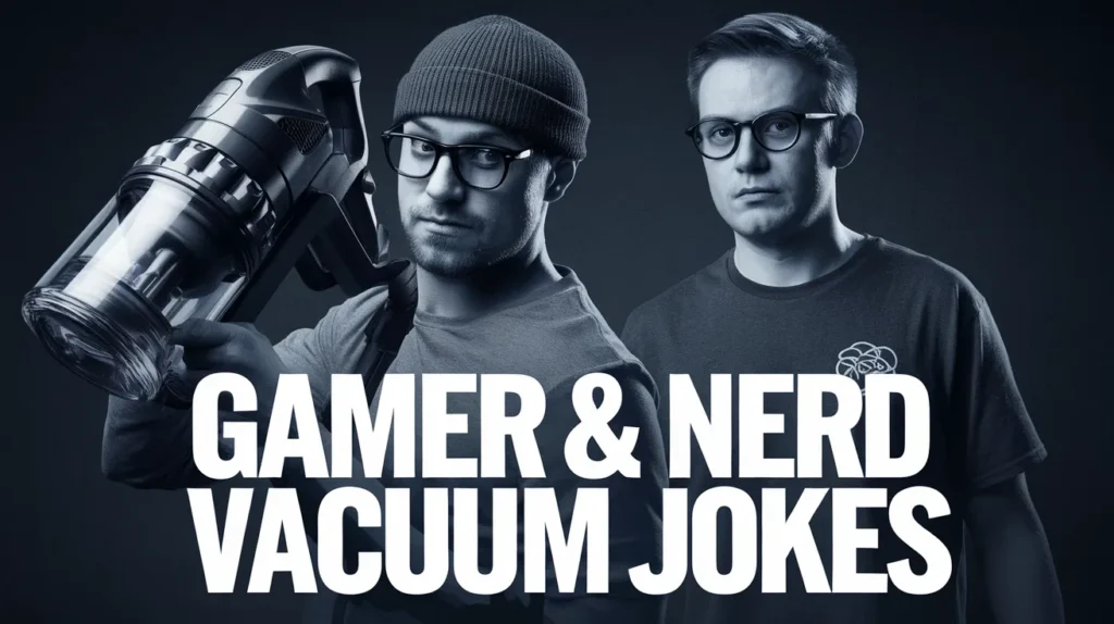 Gamer & Nerd Vacuum Jokes