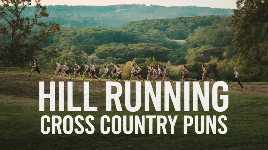 Hill Running Cross Country Puns