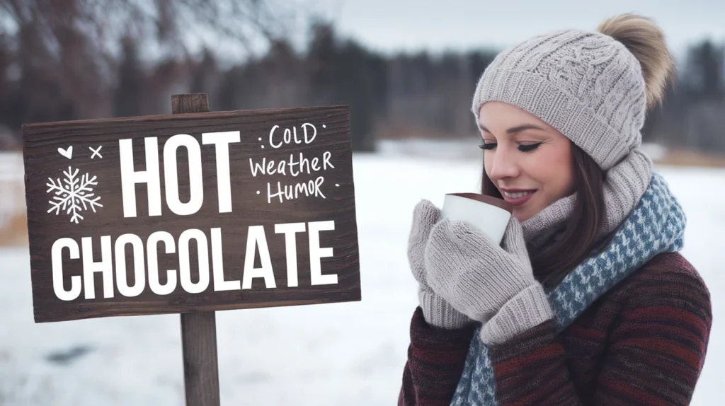 Hot Chocolate vs Cold Weather Humor