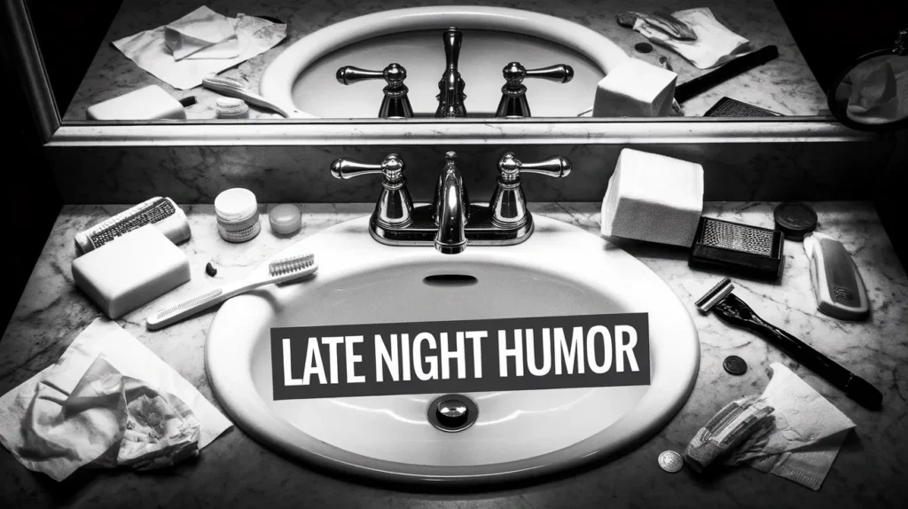 Late Night Sink Humor