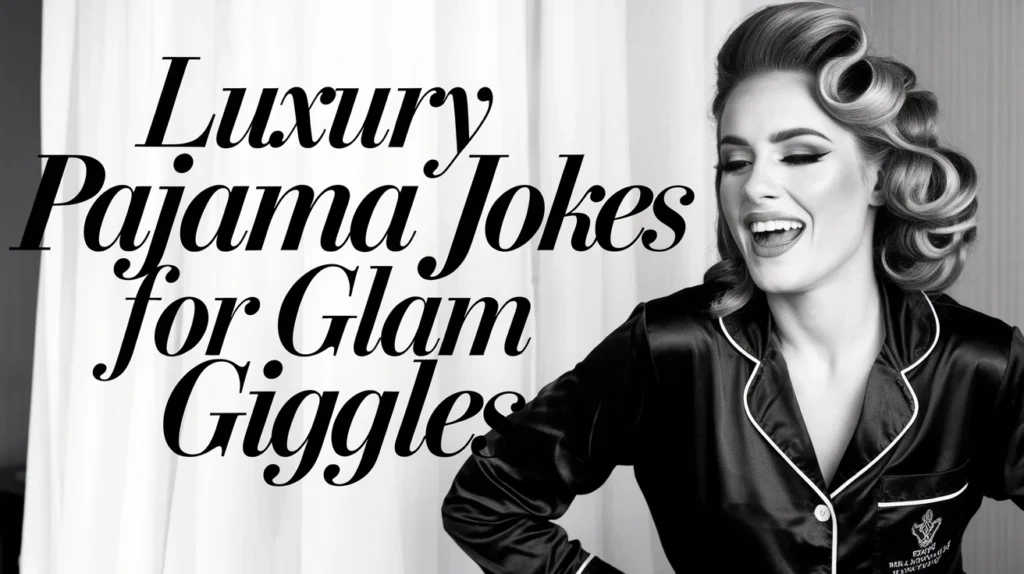 Luxury Pajama Jokes for Glam Giggles