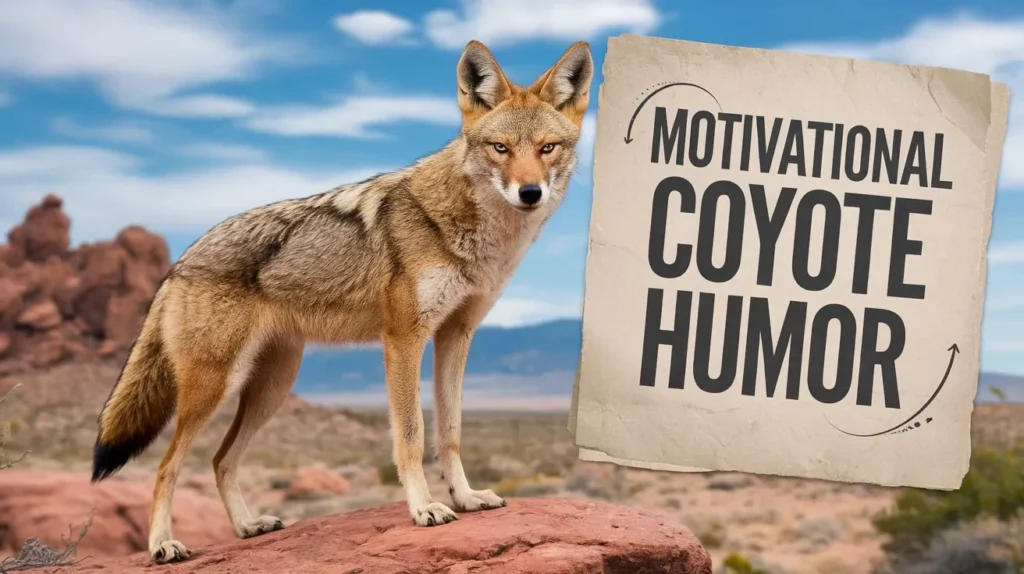 Motivational Coyote Humor