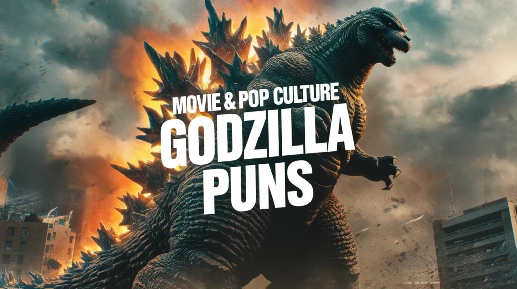 Movie & Pop Culture Godzilla Puns