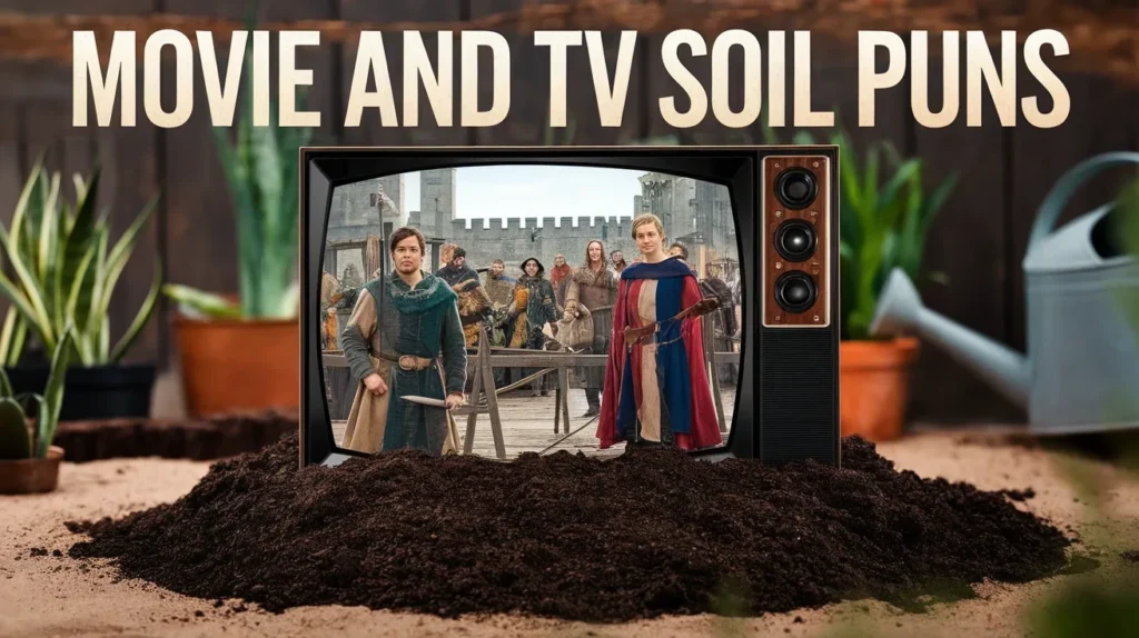 Movie and TV Soil Puns